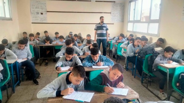 15 صورة ترصد انتظام امتحانات شهر أكتوبر في المدارس اليوم