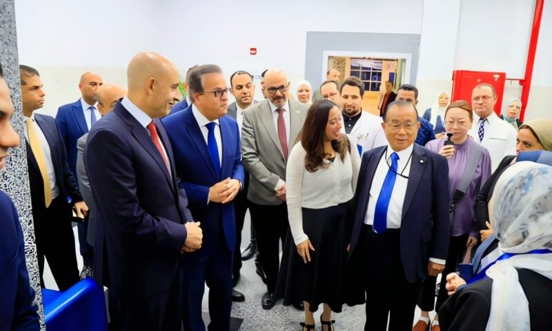 وزيرا الصحة والتعليم يتفقدان مدرسة ومعهد التمريض بمستشفى معهد ناصر