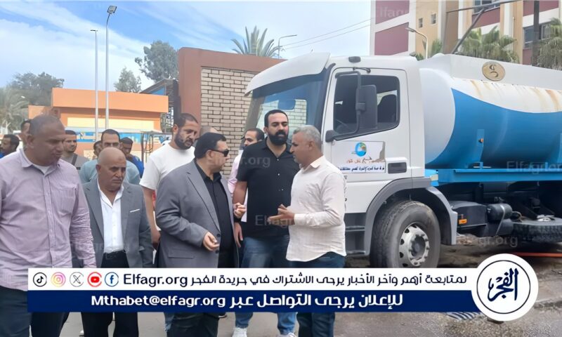 رئيس مياه القناة الجديد يتفقد معدات التعامل مع فصل الشتاء ويؤكد الاستعدادات القصوي