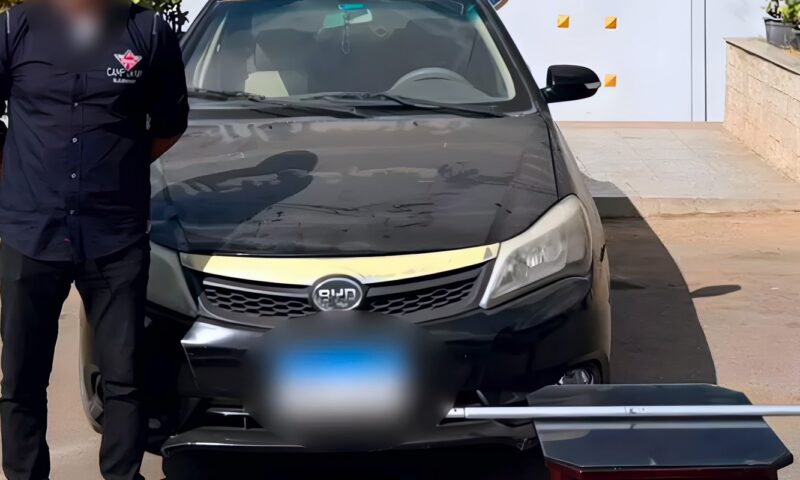 ضبط قائد سيارة بالقليوبية سار عكس الاتجاه وهدد مواطنًا بعصا حديدية