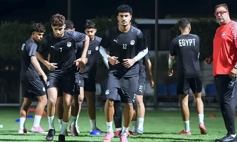 منتخب الشباب يخوض مرانه الأخير استعداداً لمواجهة المغرب