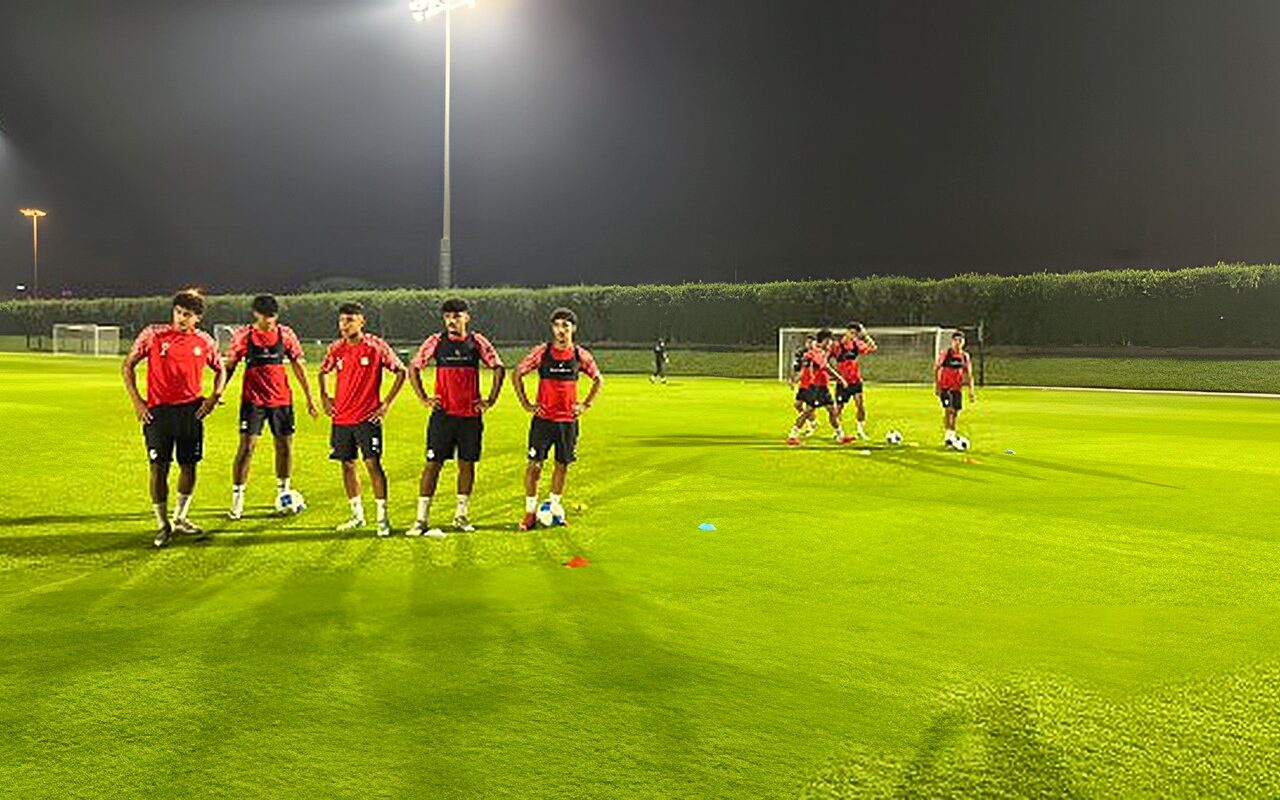 منتخب الناشئين يختتم تدريباته استعدادا لمواجهة السعودية في كأس الخليج