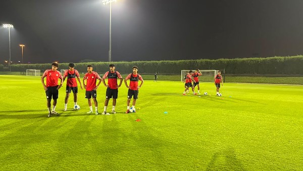 منتخب الناشئين يختتم تدريباته استعدادا لمواجهة السعودية في كأس الخليج