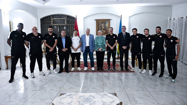 بعثة الزمالك تلبي دعوة سفيرة مصر في رواندا لحضور حفل عشاء