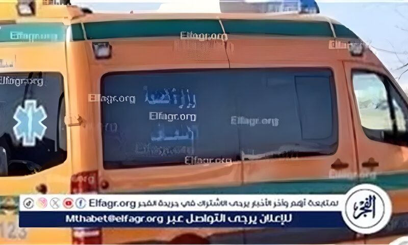 مصرع أب وابنته وإصابة 9 آخرين في تصادم ميكروباص ونقل بالمنيا