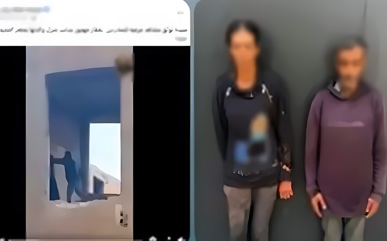 ضبط رجل وسيدة داخل عقار مهجور، الأمن يكشف ملابسات فيديو الاعتداء بالضرب في مصر الجديدة