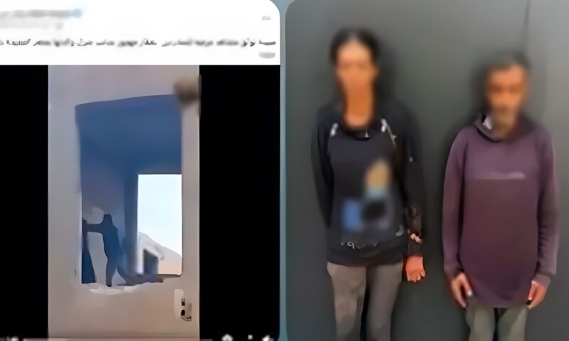 ضبط رجل وسيدة داخل عقار مهجور، الأمن يكشف ملابسات فيديو الاعتداء بالضرب في مصر الجديدة