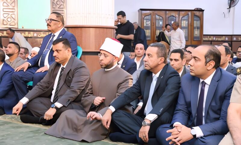 وزير الأوقاف ومحافظ المنوفية يفتتحان مسجد سيدي يعقوب بقويسنا البلد | صور