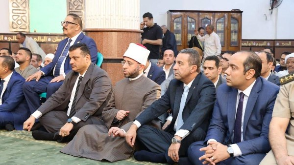 وزير الأوقاف ومحافظ المنوفية يفتتحان مسجد سيدي يعقوب بقويسنا البلد | صور