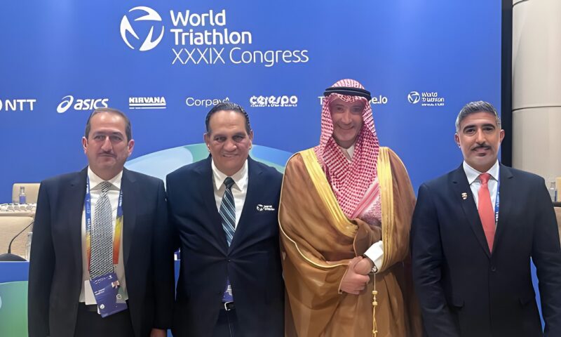 اللواء أحمد ناصر يشارك بعمومية الاتحاد الدولي للترايثلون في إسبانيا.. حضور مصري مؤثر