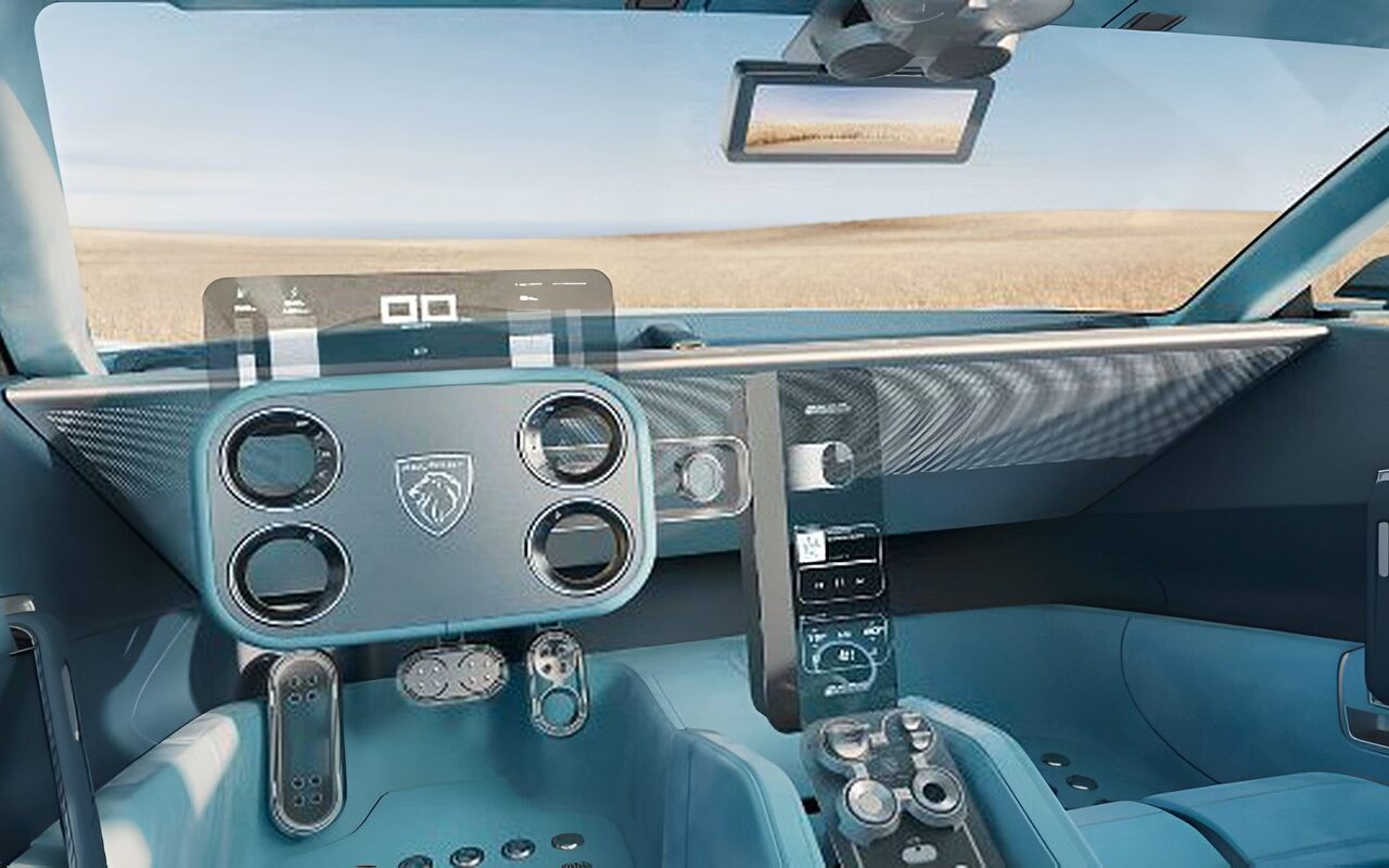 شاهد| بيجو RCZ Vision بـ”عجلة قيادة مربعة