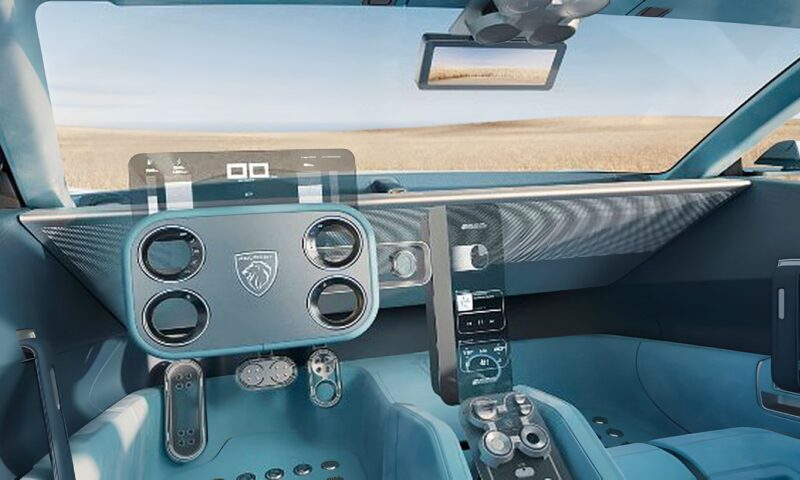 شاهد| بيجو RCZ Vision بـ”عجلة قيادة مربعة