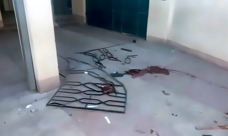 الصور الأولى لواقعة إصابة 3 تلاميذ في سقوط “شباك” من الطابق الرابع بمعهد أزهري بالغربية