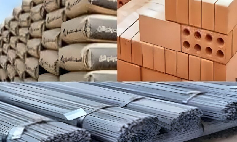 ارتفاع الحديد وانخفاض الأسمنت..أسعار مواد البناء اليوم الإثنين