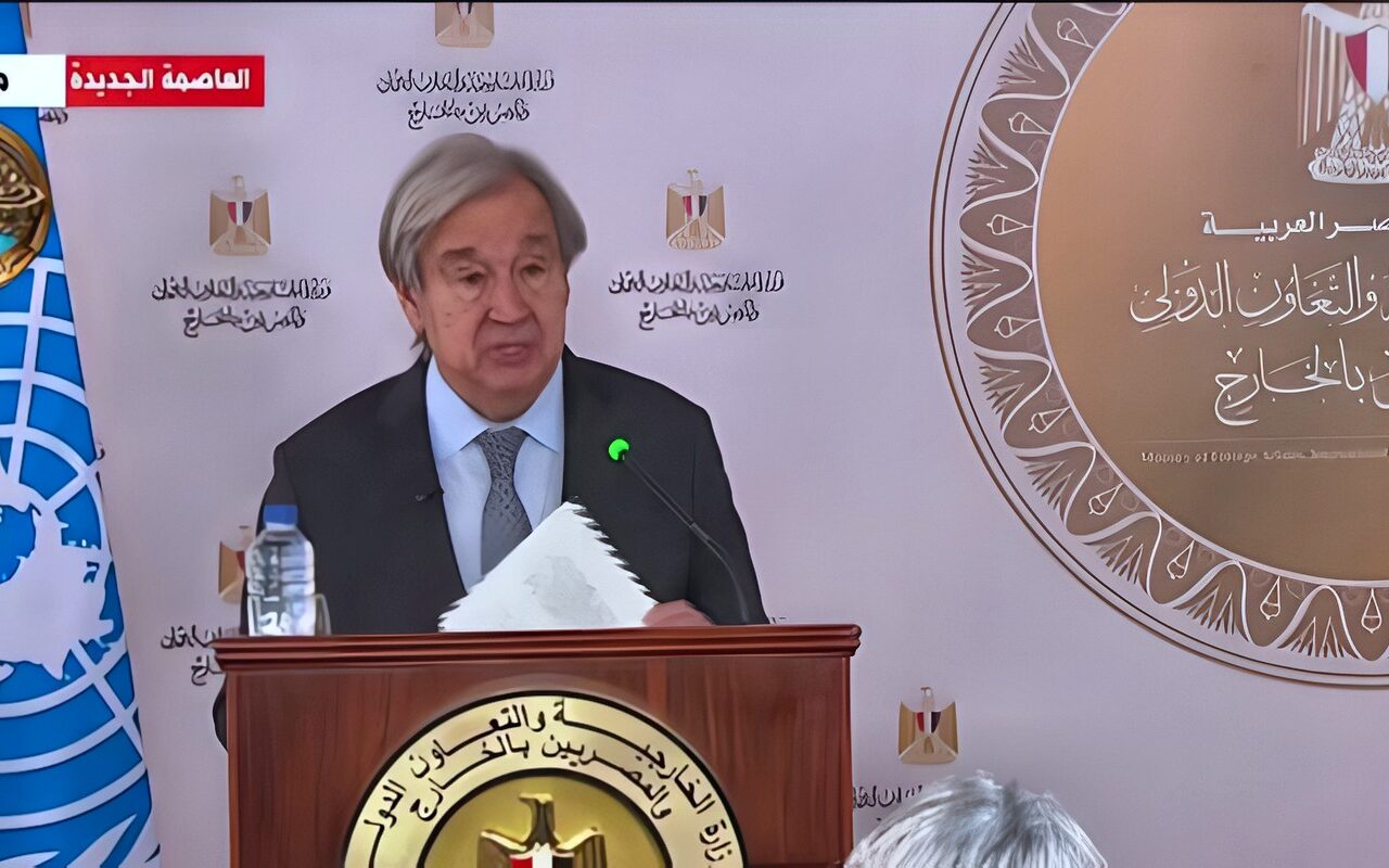 جوتيريش: الملاحة في مضيق هرمز وباب المندب يجب أن تستند إلى القانون الدولي