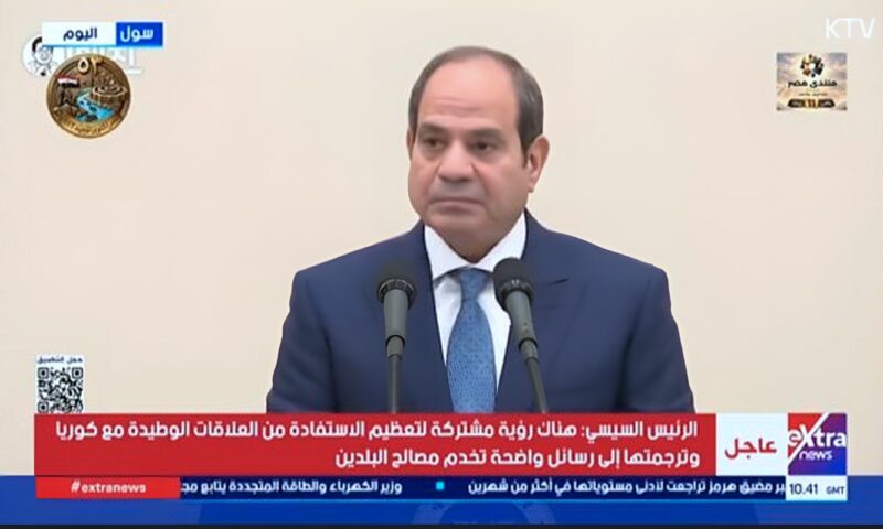 الرئيس السيسي من كوريا الجنوبية: شراكة استراتيجية تفتح آفاقًا جديدة للتعاون بين القاهرة وسول