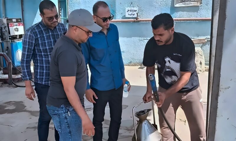 ضبط 25 ألفا و796 لتر وقود وتحرير 377 مخالفة في حملات تموينية بالمنيا