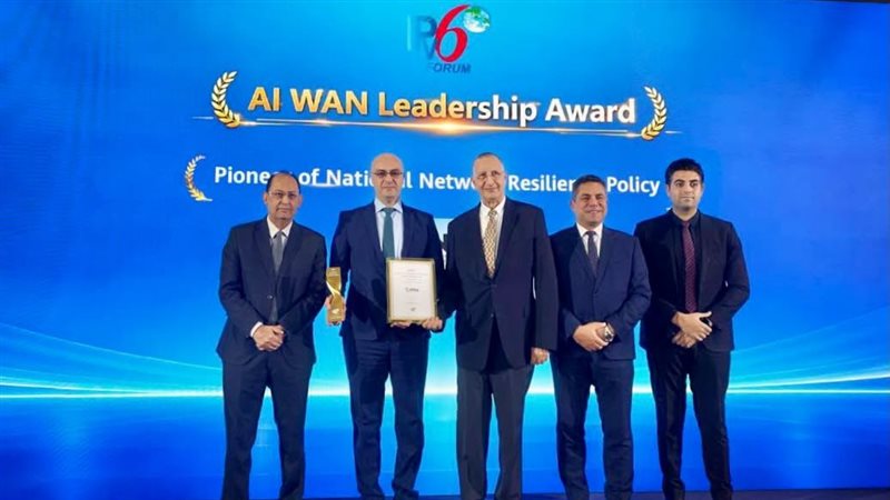 تنظيم الاتصالات يحصد جائزة دولية للريادة في تطوير البنية التحتية الرقمية وتعزيز أمن الشبكات