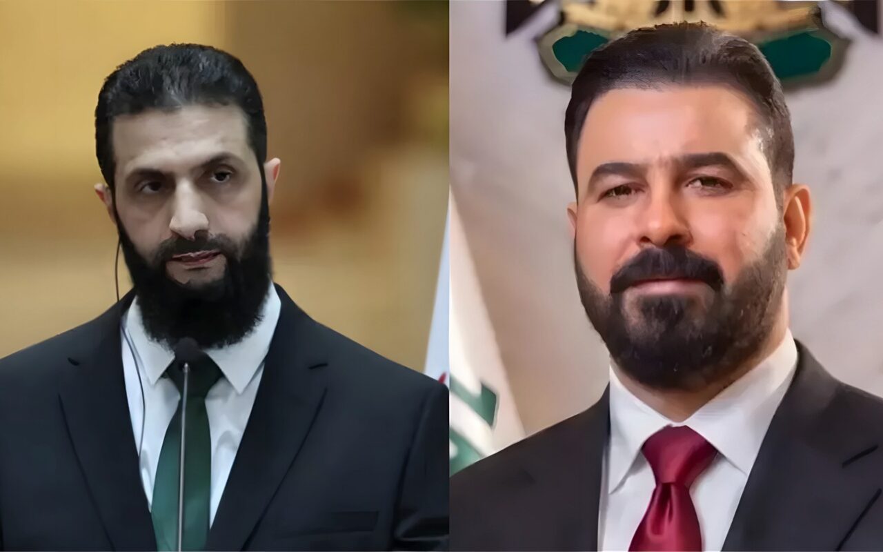أحمد الشرع يستقبل رئيس الوزراء العراقي في مطار دمشق