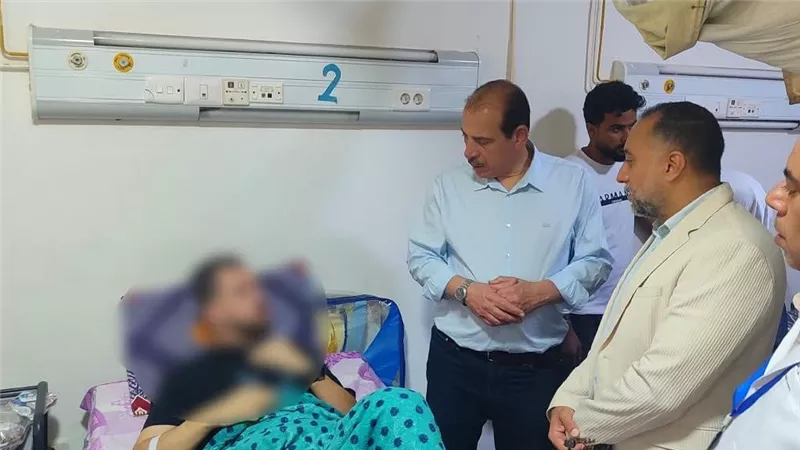 نائب وزير الصحة يجري جولة تفقدية على المنشآت الصحية بشمال سيناء