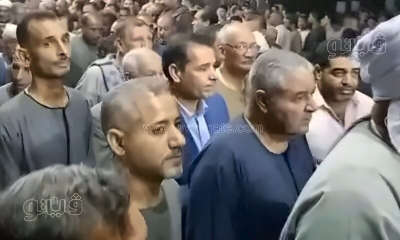 النائب نان نصر الله يودع النائبة أماني أبو سحلي في مقابر العائلة بفرشوط (فيديو)