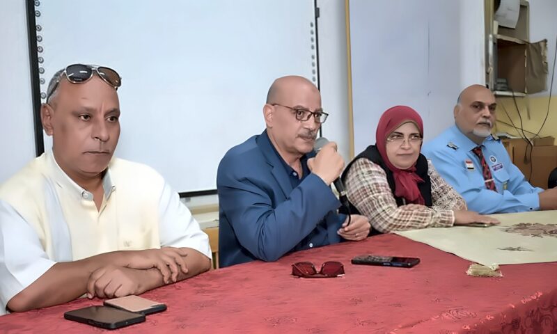 مدير تعليم سوهاج يبحث مع مديري 66 مدرسة تنفيذ خطط الإخلاء والتعامل مع الأزمات والكوارث