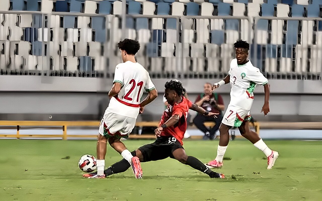 المغرب يفوز على مصر 2-0 ويتأهل رسميا لأمم أفريقيا للشباب (صور)
