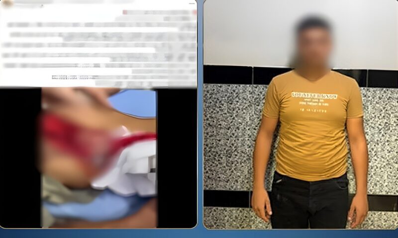 تعدى على طفلين بالضرب وأصاب أحدهما بقطعة زجاج.. وهذه عقوبة المتهم