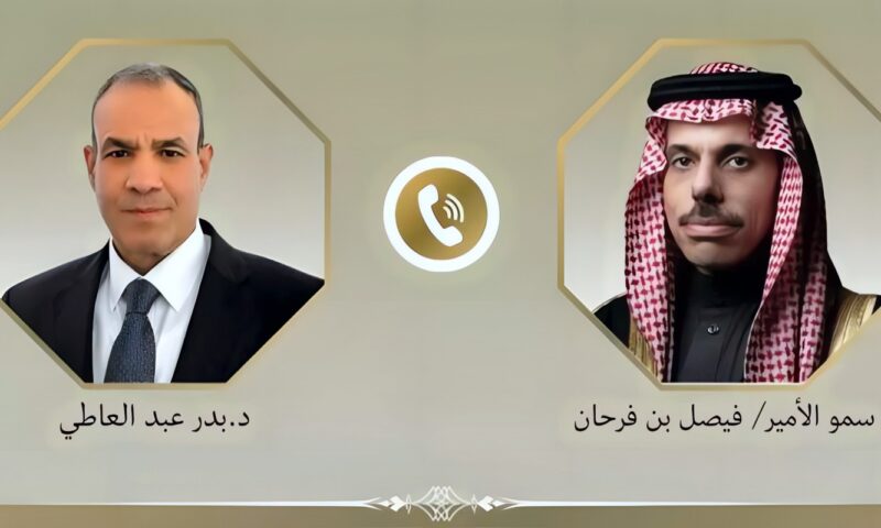 اتصال بين وزير الخارجية ونظيره السعودي