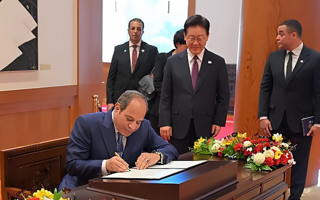 الرئيس السيسي: الشراكة مع كوريا انطلاقة جديدة.. والنيل مسألة وجودية ونرفض الإجراءات الأحادية