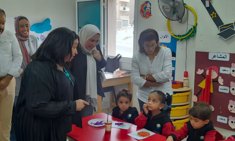 نائبة وزيرة التضامن تتفقد حضانة خير وبركة والمرأة الجديدة بحي الأسمرات