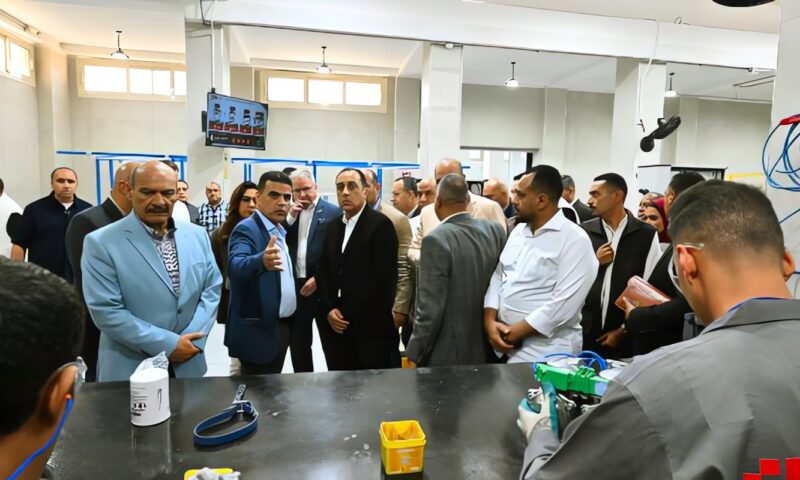 مدبولي يفتتح مصنع إنتاج وتجميع الطلمبات الرقمية بمحطات الوقود وعدادات الغاز الذكية