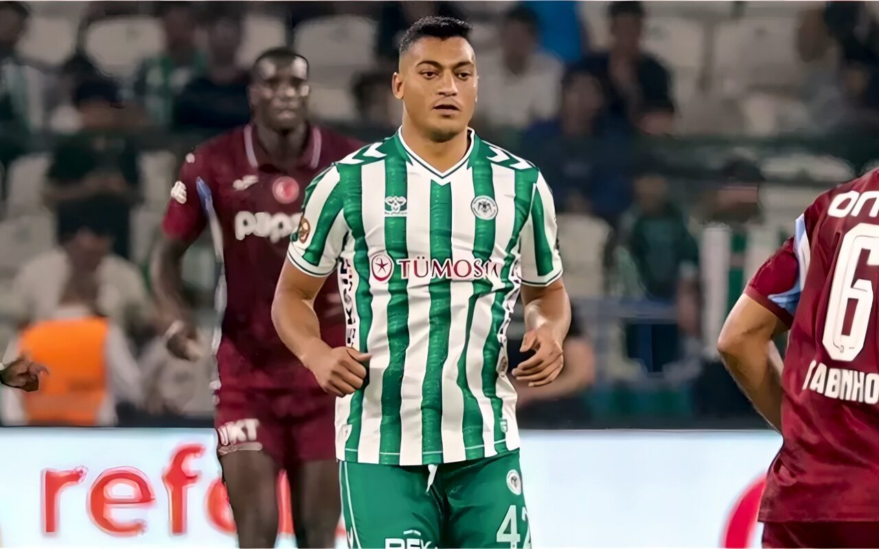 مصطفى محمد على دكة بدلاء قونيا سبور أمام جنجلربيرليجي في الدوري التركي