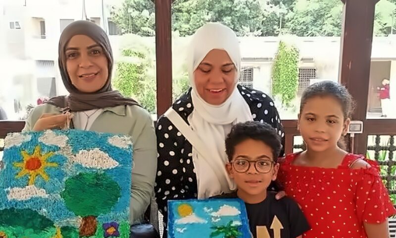 متحف جاير أندرسون يحتفل باليوم العالمي للابتسامة مع طلاب مختلف المراحل