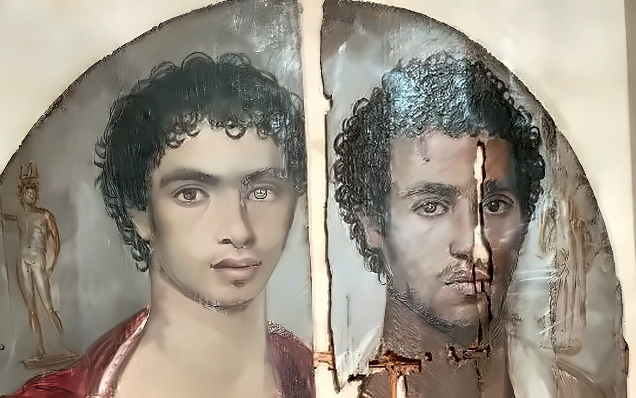 السياحة والآثار تعلن تفاصيل الكشف عن  بورتريه الأخوين النادر بالمتحف المصري