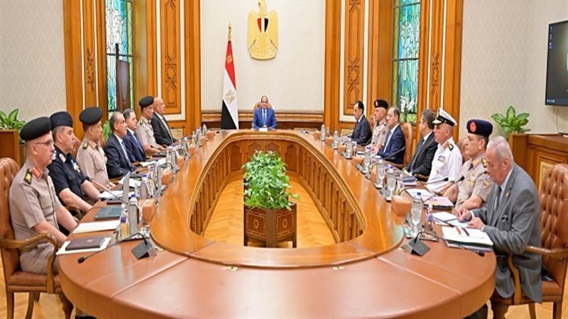شاهد، تفاصيل اجتماع مجلس الدفاع الوطني