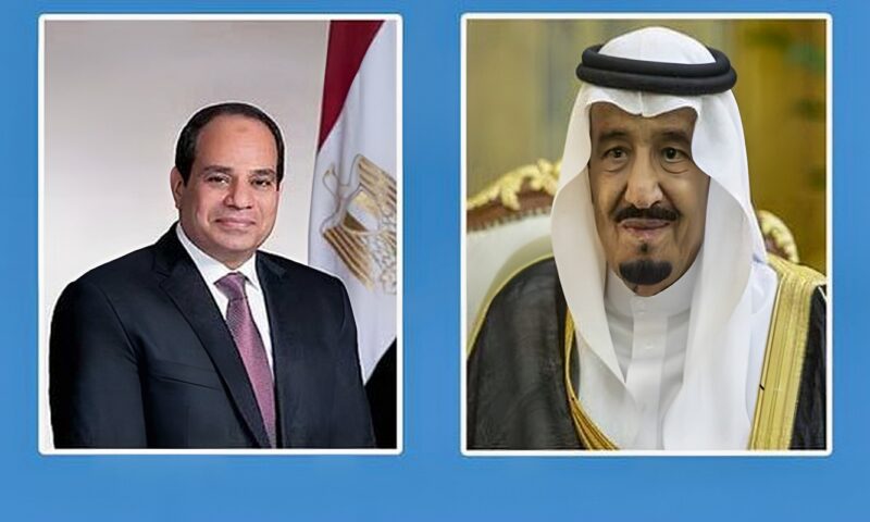 ببرقيتي تهنئة للرئيس السيسي.. القيادة السعودية يشاركون مصر احتفالاتها بذكرى عيد النصر الـ53