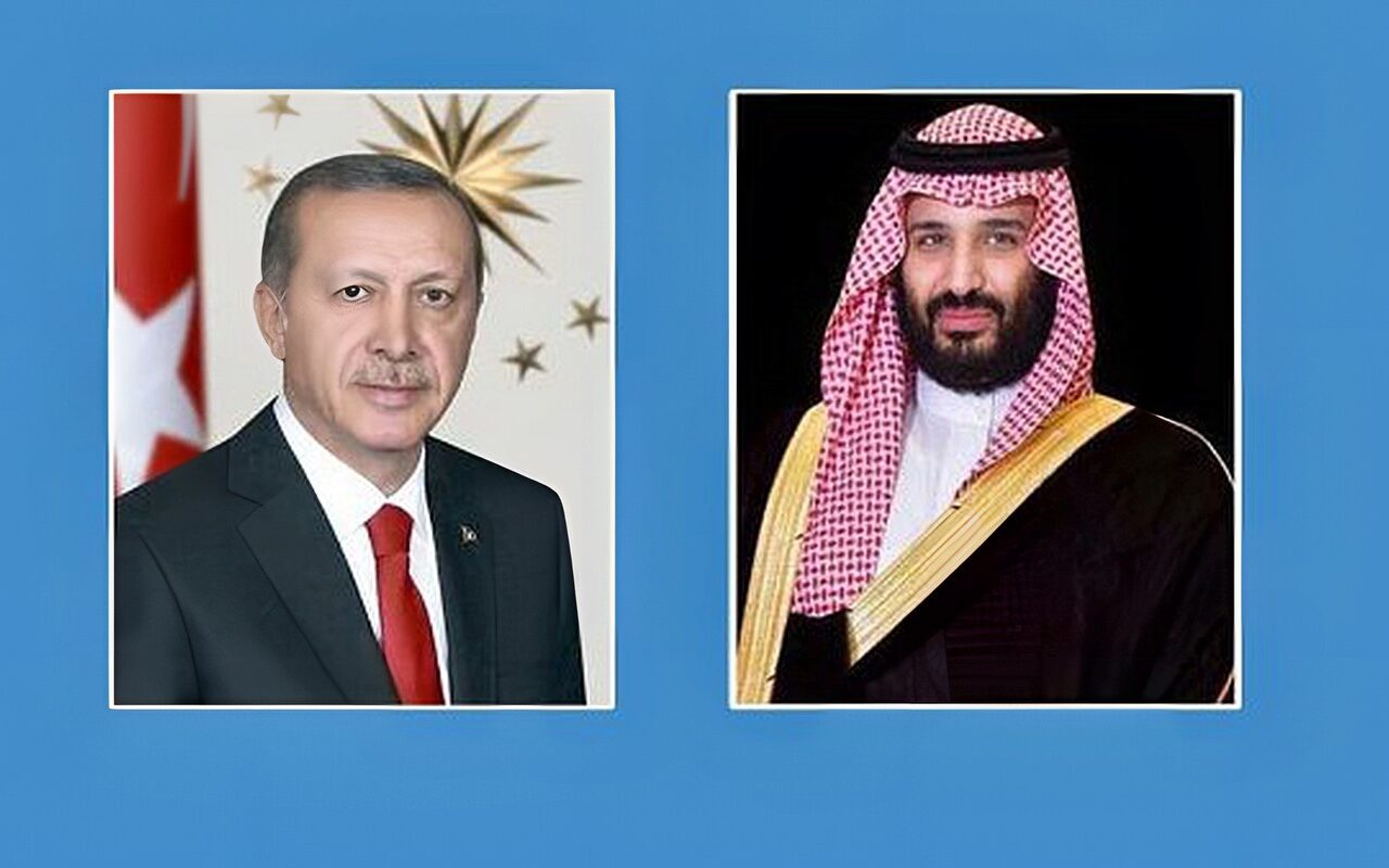 أردوعان يؤكد لولى العهد السعودي دعم تركيا الكامل للمملكة في الحفاظ على أمنها واستقرارها