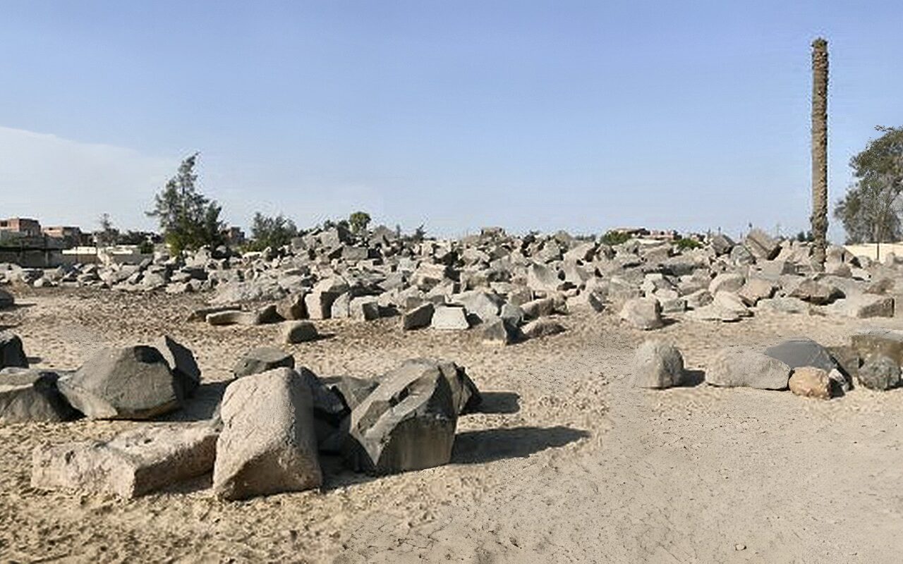 وزير السياحة والآثار ومحافظ الغربية يتفقدان معبد بهبيت الحجارة لدراسة سبل تطويره