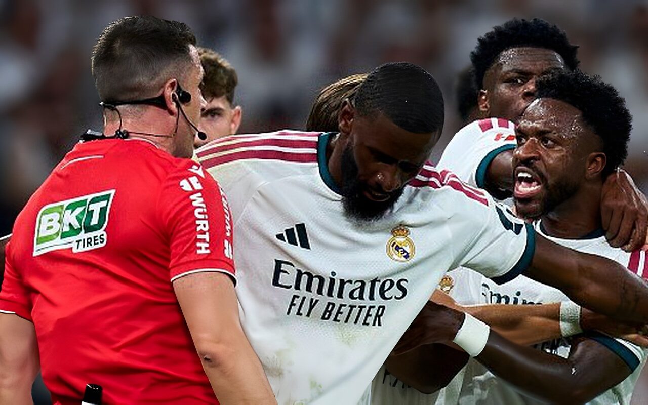 فينيسيوس جونيور يغيب 4 مباريات عن ريال مدريد بسبب الإيقاف ويواجه خطر الغياب عن الكلاسيكو
