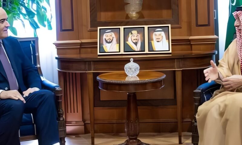 وزير الدولة للشئون الخارجية السعودي يستقبل سفير مصر لدى المملكة