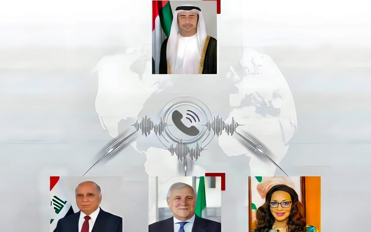 وزير الخارجية الإماراتي يبحث مع نظرائه من العراق ونيجيريا وإيطاليا العلاقات الثنائية والتطورات الإقليمية