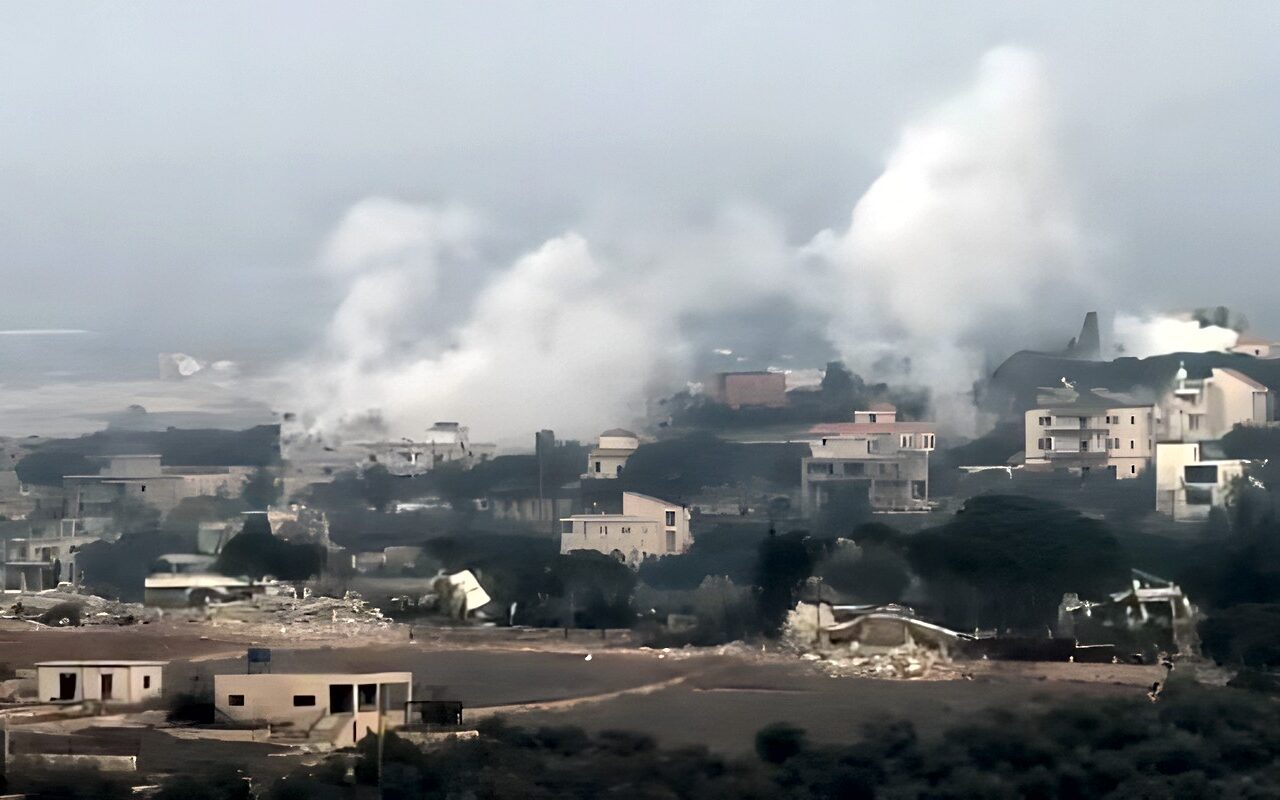 قصف مدفعي وغارات إسرائيلية على جنوب لبنان وتفجير كبير في زوطر الشرقية
