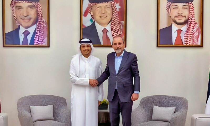 الأردن وقطر يبحثان جهود إنهاء التصعيد الإقليمي وتطورات الأوضاع في الضفة وغزة