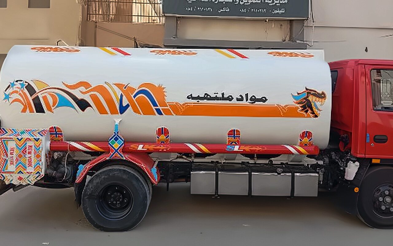 ضبط 6.5 طن سولار بالطريق الدائري قبل تهريبها وبيعها بالسوق السوداء في الفيوم