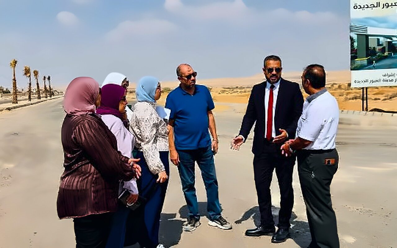 رئيس جهاز العبور الجديدة يتفقد المناطق الاستثمارية ومشروعات الطرق والمرافق