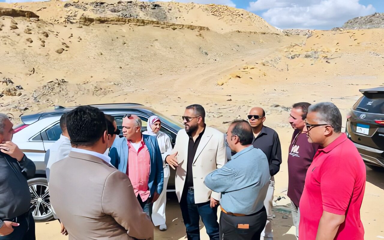 العبور الجديدة تخطط لتحويل مقلب القمامة المغلق إلى حديقة مركزية متكاملة.. صور