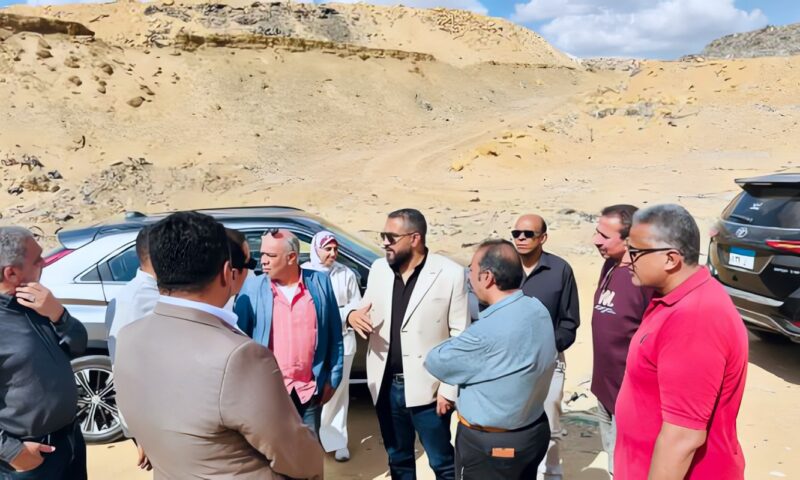 العبور الجديدة تخطط لتحويل مقلب القمامة المغلق إلى حديقة مركزية متكاملة.. صور