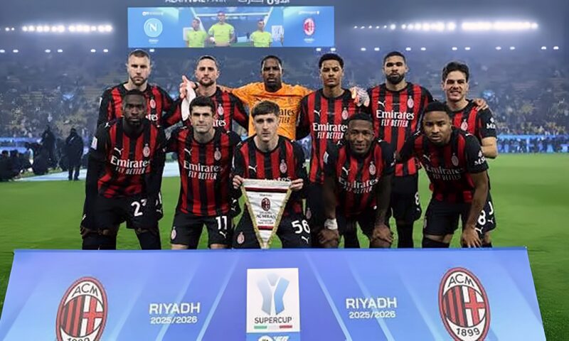 تشكيل مباراة فريقي ميلان وساسولو في الدوري الإيطالي