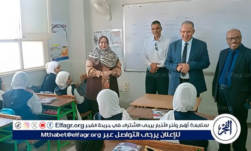 وكيل التعليم بأسيوط يترأس الاتوبيس الطائر للمتابعة ويستهدف 21 مدرسة بقرى صدفا